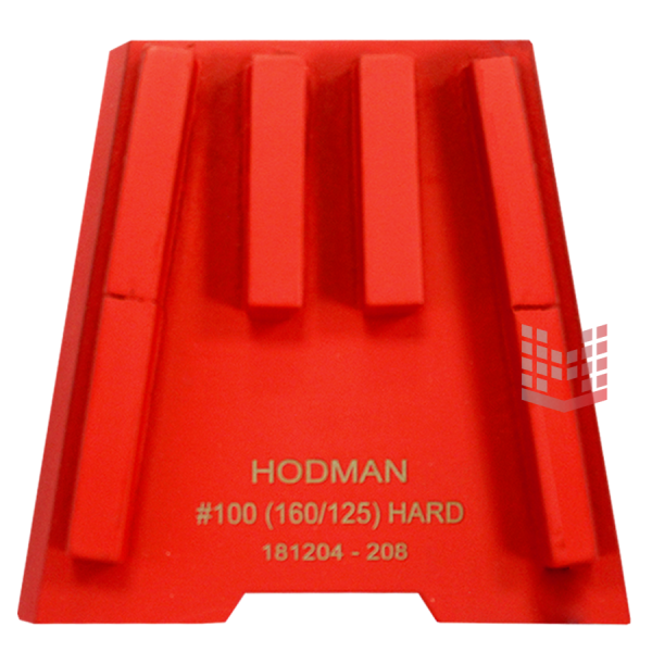 Франкфурт алмазный шлифовальный HODMAN #100H (160/125) 6 сегментов (мягкий бетон)